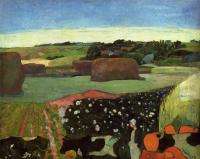 Gauguin, Paul - Haystacks in Britanny